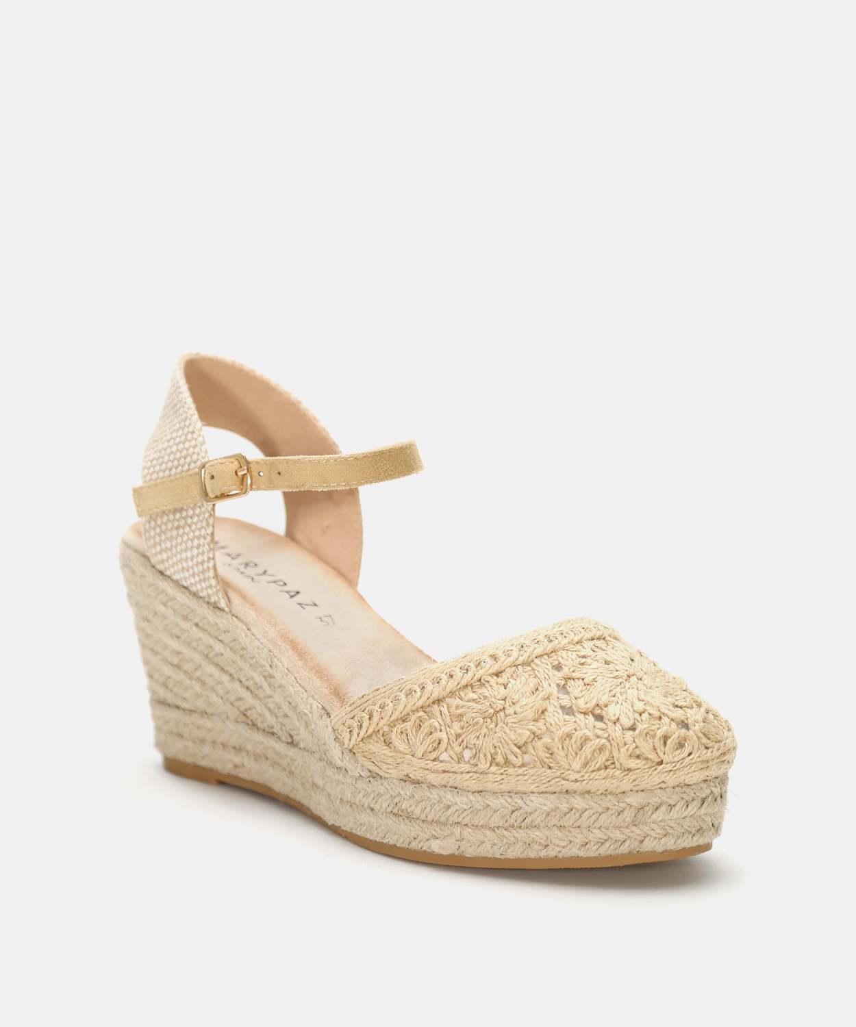 Cunha de esparto com bordado image number null